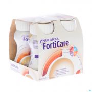 Forticare Drankje Aroma Cappuccino Flessen 4X125Ml - Detail 1