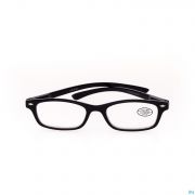 Pharmaglasses Lunettes Lecture + 2,00 Noir - Vue détail 1