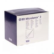 Bd Microlance 3 Aiguille 27G 3/4 Rb 0,4 X 19 Mm gris (100) - Vue détail 1