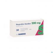 Ibuprofen Sandoz Comprimes 30 X 200 mg - Vue détail 1