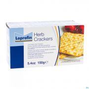 Loprofin Crackers Aux Herbes 150 g - Vue détail 1