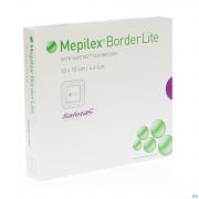 Mepilex Border Lite Pansment Sterile 10 X 10 Cm (5) - Vue détail 1