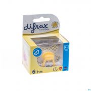 Difrax Sucette +6 Mois Dental Avec Anneau - Vue détail 1