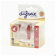Difrax Soft Tetine Cerise S 2 Pieces 671