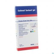 Cutimed Sorbact gel 7,5Cmx15,0Cm 10 7261101 - Detail 1