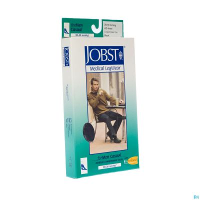 Jobst For Men Casual C2 20-30 Ad Black l 1p
