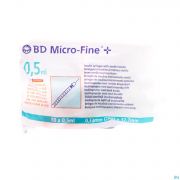 Bd Microfine+ Ins.spuit 0,5ml 29g 12,7mm 10 324824