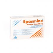 Eumedica (Bournonville Pharma) Spasmine Caps 40 X 60Mg - Detail 1