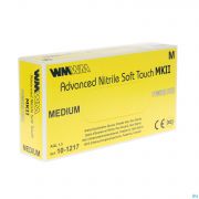 Advanced Nitril Gant Exam. Soft Touch S/pdr M 150