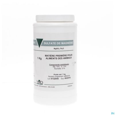 Magnesium Sulfate Veterinaire 1kg Vmd