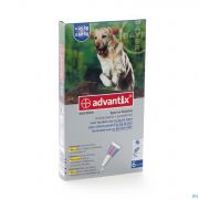 Bayer Advantix 400/2000 Honden 25 Tot 40Kg Fl 6X4,0Ml - Detail 1