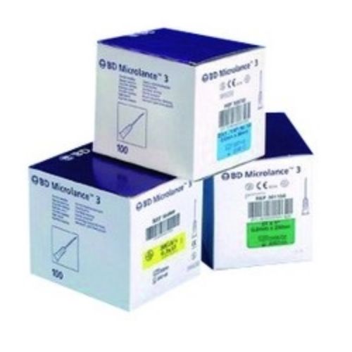 BD MICROLANCE 3 AIGUILLES 21G 2 RB 0,8 X 50 MM VERT (10)