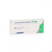 Levocetirizine Sandoz 5Mg Comp Enrob. 10 X 5Mg - Detail 1