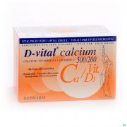 Dvital D-Vital Calcium 500/200 Sinaas Zakjes 40 - Detail 1