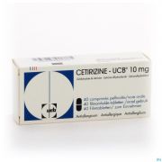 Cetirizine Ucb Comp Pel. 40 X 10Mg - Detail 1