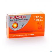 Nurofen Enfant Suppositoire 10 X 125 mg - Vue détail 1