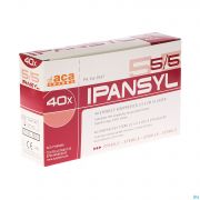 Compresses Steriles Ipansyl 8 Plis 5 X 5 Cm (40) - Vue détail 1
