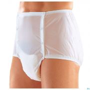 Suprima 1201 Slip Pvc Unisex Met Drukknop Wit T42 - Product 1
