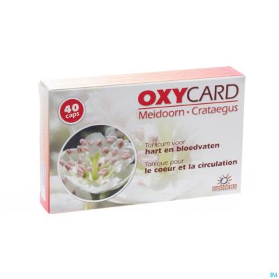 Oxycard Meidoorn Extr Gel 40x300mg