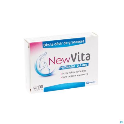 Newvita Pronatal 0,4mg Comp 100