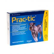 Novartis Animal Health Sector Prac-Tic Spot-On A/vlo-Teek Hond Middel Pip.2X3 - Detail 1