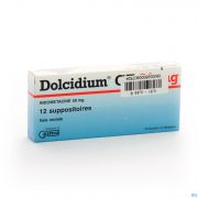 Smb Dolcidium Suppositoires 12 X 50 mg - Vue détail 1