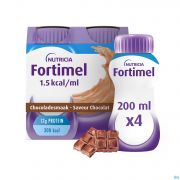 Fortimel 1.5Kcal Chocolade 4X200Ml