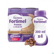 Fortimel Protéine 2.4 Kcal Moka 4 X 125 ml