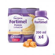 Fortimel Protéine 2.4 Kcal Caramel 4 X 125 ml