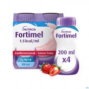 Fortimel 1.5Kcal Fraise 4X200Ml
