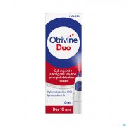 Otrivine Duo 0,5mg/ml+0,6mg/ml Neusspray 10ml