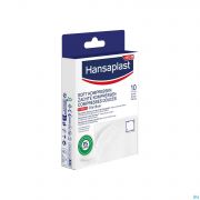 Hansaplast Soft Compresses 7,5 Cm X 7,5 Cm (10)