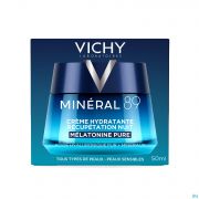 Vichy Mineral 89 Hydratant Récuperation Nuit Crème 50 ml