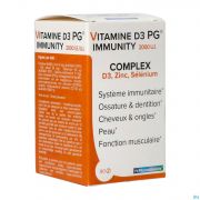 Vitamine D3 2000 Ui Immunity Pharmagenerix Comprimés (90)