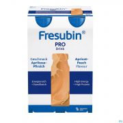 Fresubin Pro Drink Peche Abricot 4 X 200 ml