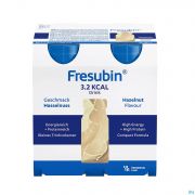 Fresubin 3,2 Kcal Drink Noisette 4 X 125 ml