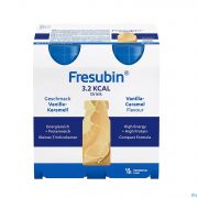 Fresubin 3,2 Kcal Drink Vanille Caramel 4 X 125 ml