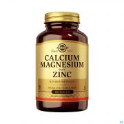 Solgar Calcium Magnesium Plus Zinc Comp 100