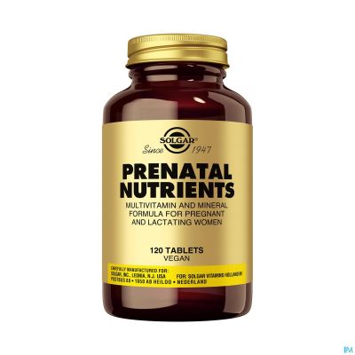 Solgar Prenatal Nutrients Comp 120