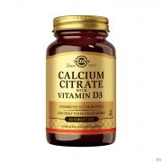 Solgar Calcium Citraat Vitamin D-3 Comp 60 - Product 1
