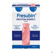 Fresubin Protein Energy Drink 200Ml Fraise Des Bois/bosaardbei