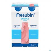Fresubin Energy Drink Fraise 4 X 200 ml