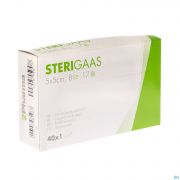 Ceres Pharma Sterigass Compresses Steriles 5 X 5 Cm 8 Plis (40) - Vue détail 1