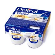 Delical Le Brassé Vanille 4 X 200 g
