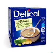 Delical Soupe Hphc Poireaux Pomme De Terre Creme 4 X 200 ml