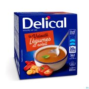 Delical Soupe Hphc Legumes Soleil 4 X 200 ml