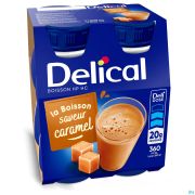 Delical Hphc 360 Caramel 4 X 200 ml