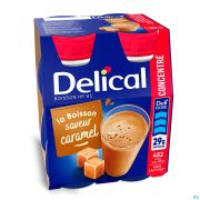 Delical CONCENTRE Caramel (4x200ml)