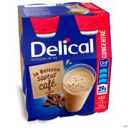 Delical geconcentr. Koffie 4X200Ml