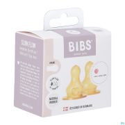 Bibs Biberon Tetines Latex Duopack Slow